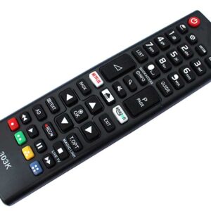 AKB75095307 Mando a Distancia compatible con LG HDTVs, 4K, OLED, LED, Smart TV