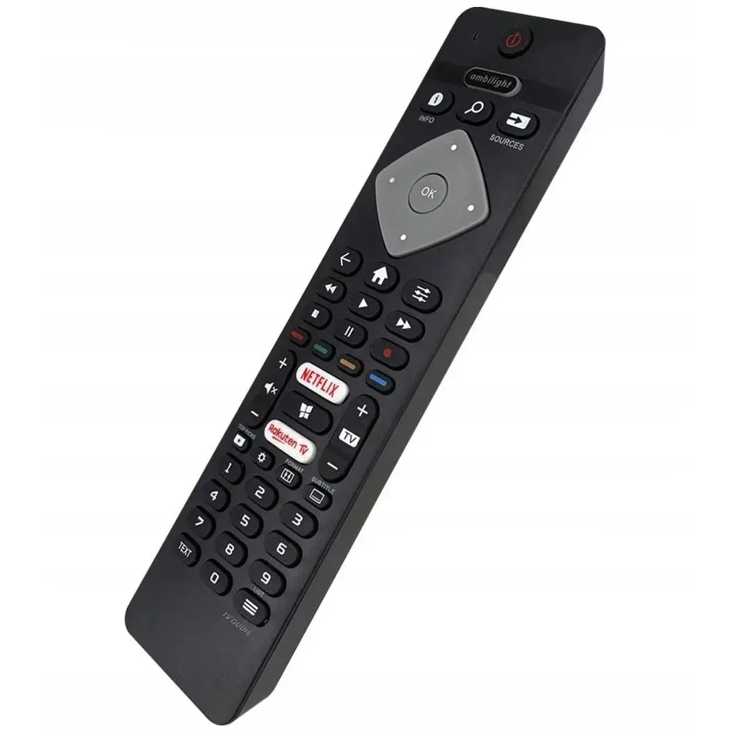 MANDO A DISTANCIA Philips 398GR10BEPHN, x-remote, Netflix, Rakuten TV, Ambilight 1 Mando a Distancia de TV para PHILIPS 65PUS8535/12 - Imagen 1