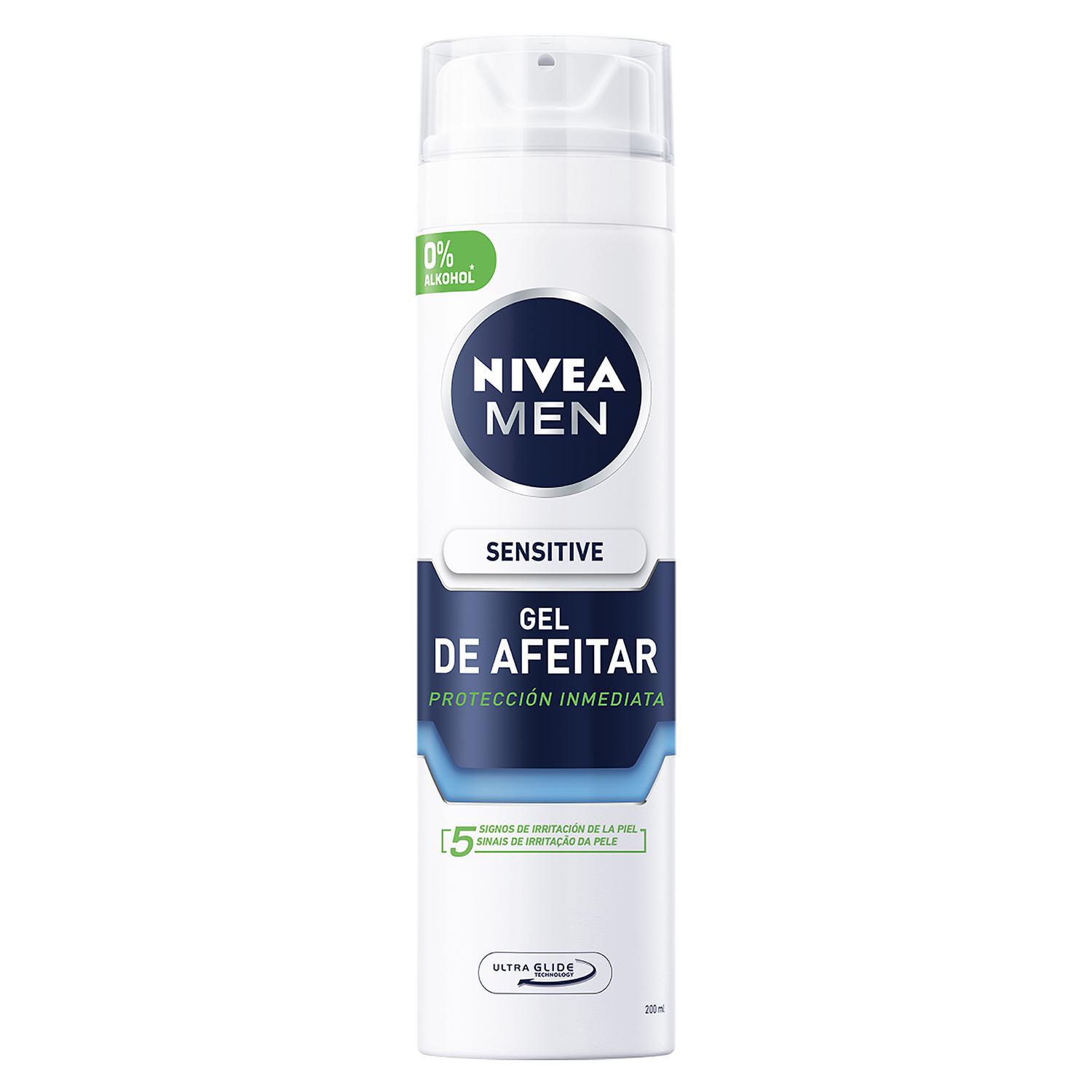 669236_00_1 Nivea Men - Sensitive Gel de Afeitar - 200 ml - Imagen 1