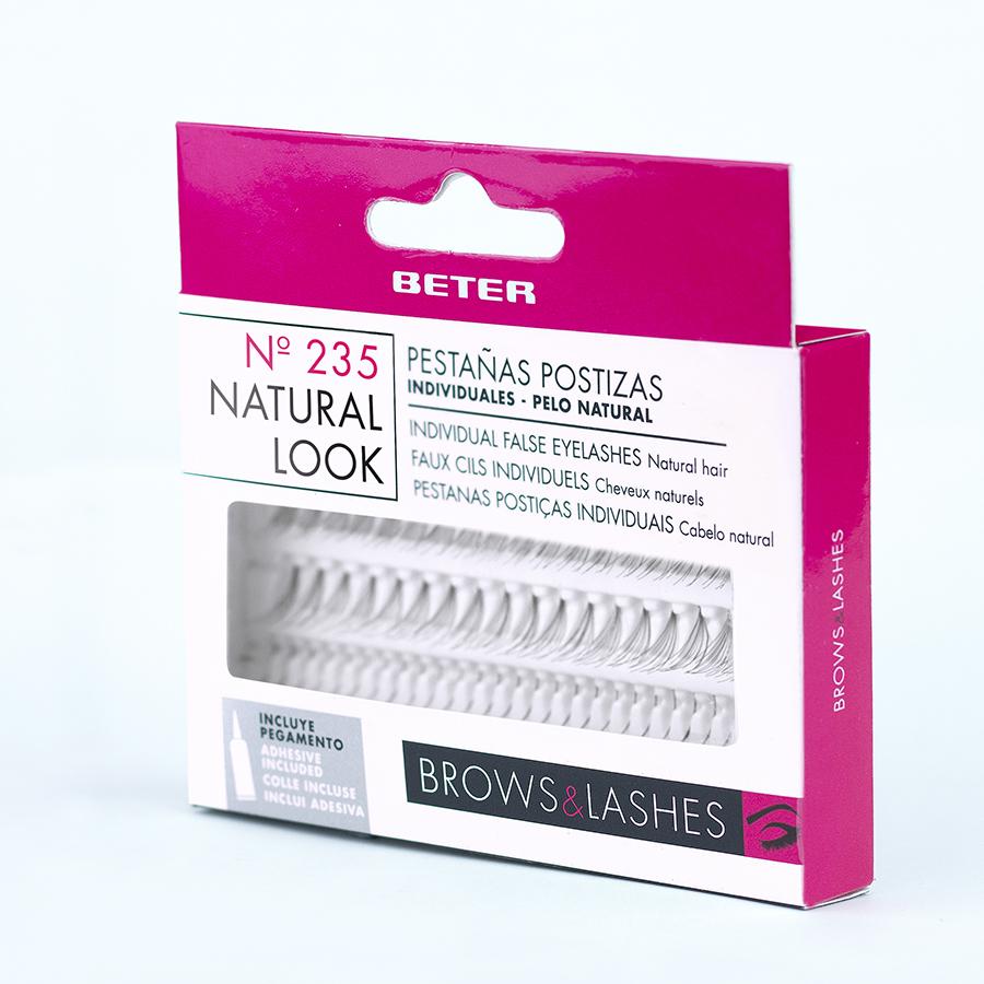 Beter Brow & Lashes Pestañas Postizas Nº235 Individuales Look Natural Beter Pestañas Postizas #235 Individuales Look Natural - Imagen 1