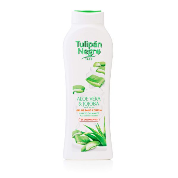 Gel de baño Tulipán Negro Aloe Vera 650 ml Gel de baño Tulipán Negro Aloe Vera 650 ml - Imagen 1