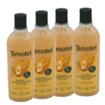"Champú Timotei 2 en 1 Almendras Dulces 400 ml x 4 Unidades, Fórmula Suave sin Parabenos para Hidratación Diaria y Cabello Suave con Aroma Perfumado"