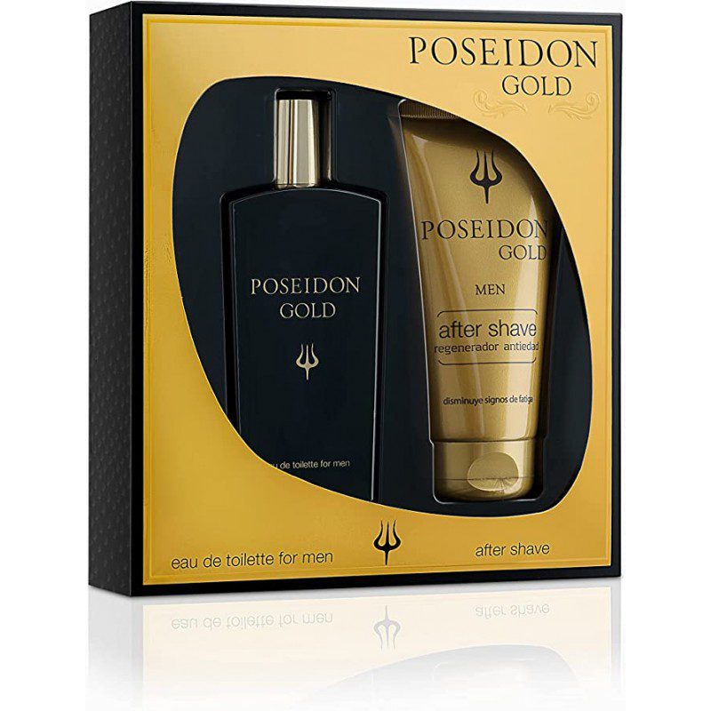 instituto-espanol-poseidon-gold-eau-de-toilette-para-hombre-set-colonia-150-ml-y-after-shave POSEIDON Estuche Poseidón Gold Men Eau de Toilette Instituto Español - Imagen 1