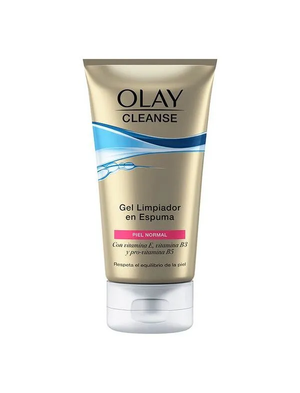 8001841482743_olay_jpg Gel limpiador en espuma para piel normal tubo 150 ml* - Imagen 1
