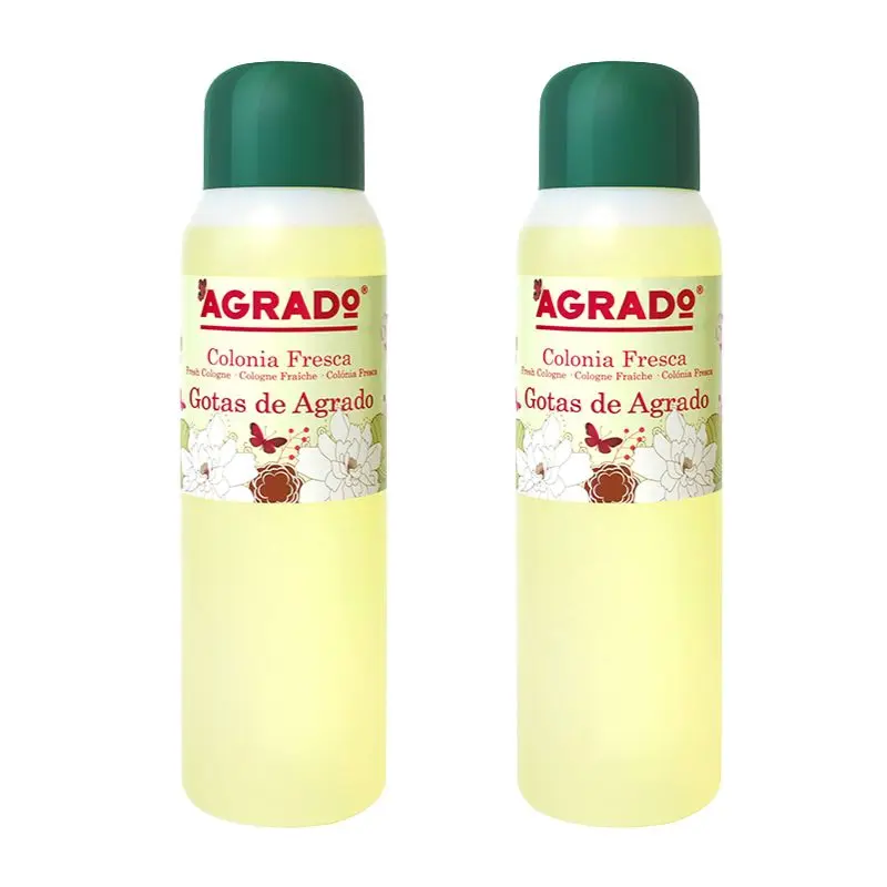 RO100120019 Agrado Colonia Concentrada Gotas 1 l - Pack Ahorro 2 x 1000 ML - Imagen 1