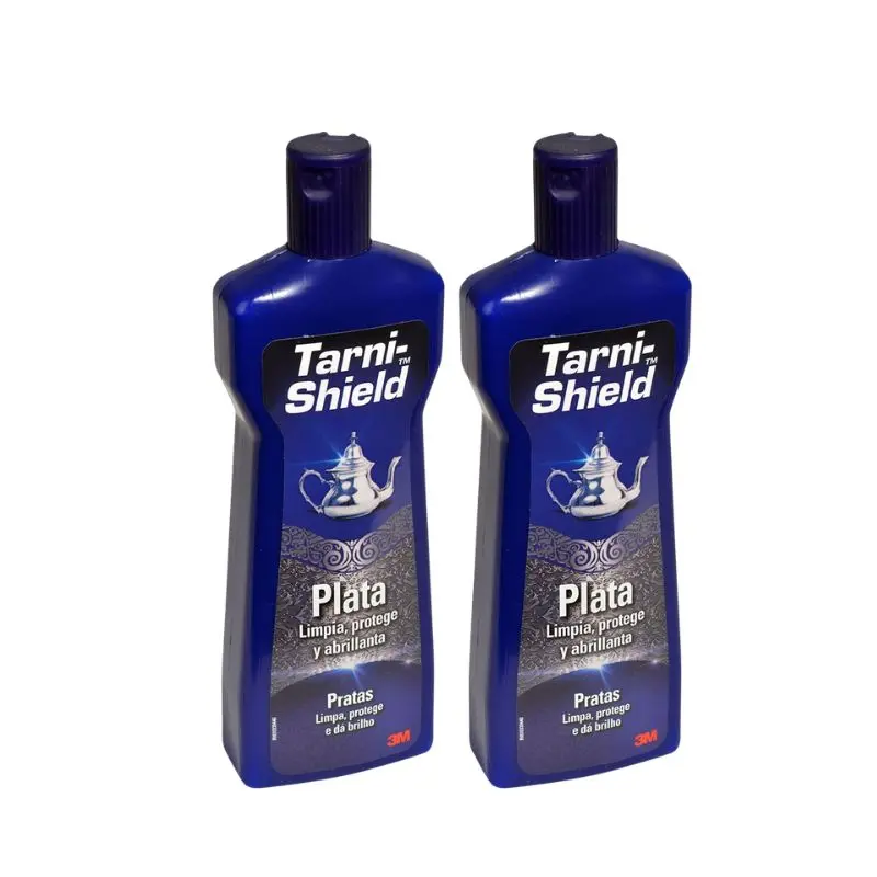 RO100456745 pack de 2 TARNI SHIELD Limpia plata líquido frasco 250 ml - Pack de 2 x 250 ml - Imagen 1