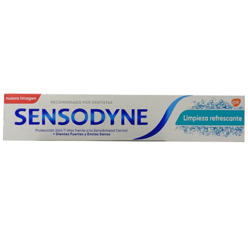 Sensodyne pasta de dientes 75 ml. Limpieza y frescura SENSODYNE Pasta de Dientes 75 ml. Limpieza y frescura - Imagen 1