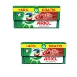 ARIEL Detergente Pods 3 En 1 Extra Poder ELIMINA MANCHAS RESECAS 54 lavados 2 x (19+8)
