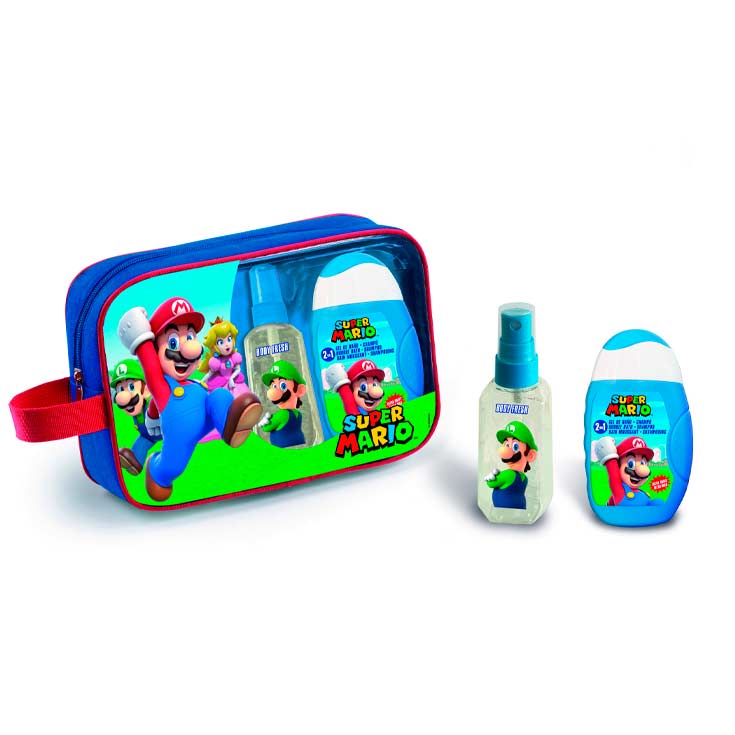 LORENAY SUPER MARIO NECESER 2 EN 1 ESTUCHE 3 PIEZAS LORENAY SUPER MARIO NECESER 2 EN 1 ESTUCHE 3 PIEZAS - Imagen 1