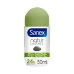 SANEX Natur Protect | 50ML Desodorante Roll-On con piedra de alumbre