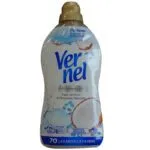 Vernel suavizante concentrado 70 dosis 1,260 l. Aromaterapia coco.