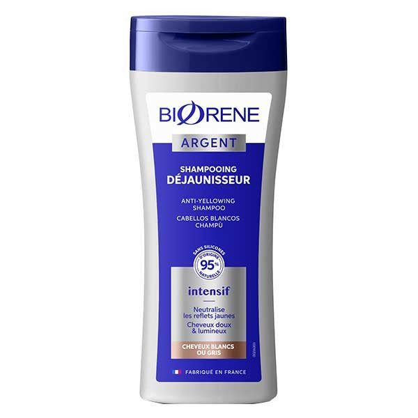 biorene-argent-shampoing-dejaunissant-200ml Argent champú intensivo cabellos blancos o grises frasco 200 ml - BIORENE* - Imagen 1