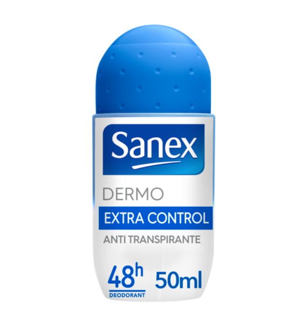 sanex-desodorante-roll-on-extra-control SANEX Dermo Extra Control | 50ML Desodorante roll-on - Imagen 1