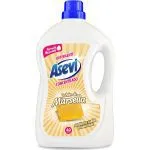 Asevi - Detergente Asevi Marsella - Detergente Lavadora Líquido - Detergente Concentrado - Jabón Natural de Marsella - 40 lavados PACK de 5