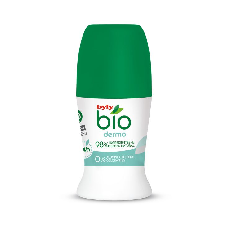 8411104044289_byly bio dermo BYLY Bio Dermo desodorante roll-on 0% aluminio-alcohol 50ml - Imagen 1
