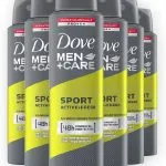 Dove Men+Care Deo Spray Sport Active + Fresh Antitranspirante protege 48 horas contra el olor corporal y la humedad de las axilas PACK de 6 x 250 ml