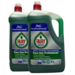 Fairy - Professional Original - Líquido lavavajillas a mano 5 litros - Pack de 2 (Total 10 litros)