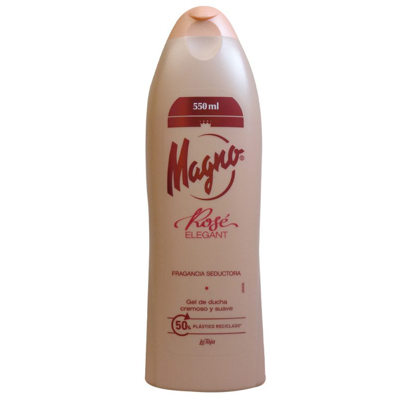 Magno gel de ducha 550 ml. Rosé Elegant MAGNO Rosé Elegant | 550ML Gel de ducha Rosé Elegant - Imagen 1