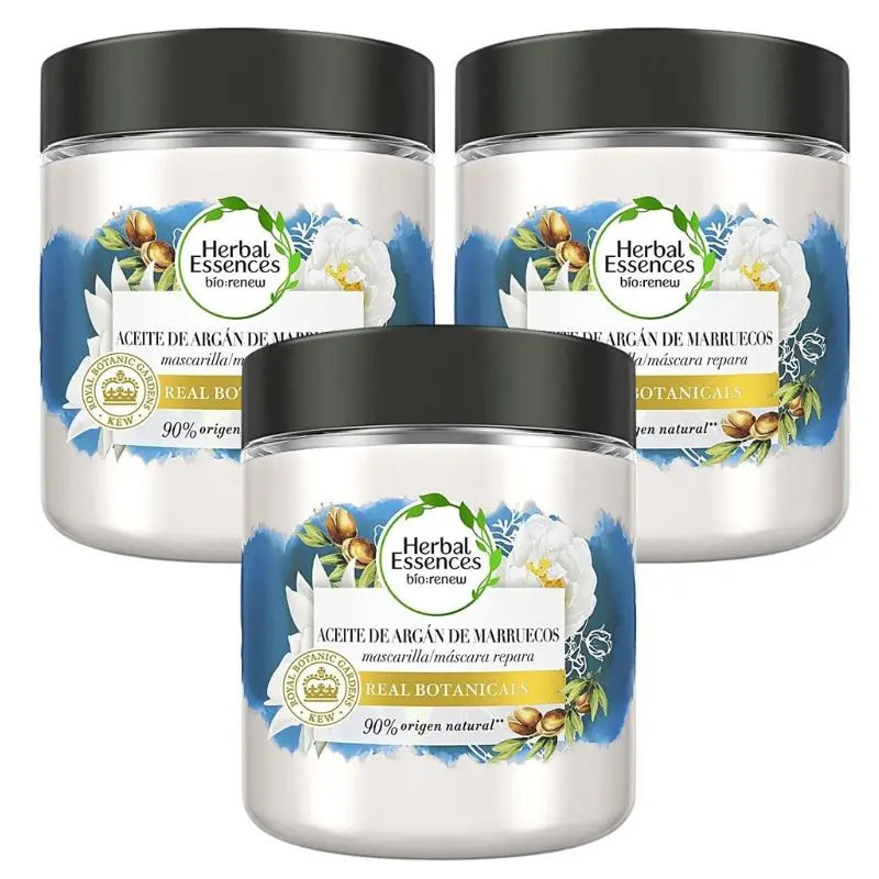 RO100263620-P3 HERBAL ESSENCES Bio Renew Mascarilla Reparadora Aceite de Argán 250 ml - Imagen 1