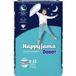 Dodot HappyJama - Pañales Niño 8 - 12 Años, 13 Unidades, 27 - 55 kg, Protección anti-fugas Durante La Noche*
