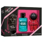 Squid Game Colonia 100ml+ Gel 150ml+ Figura Anti-Stress