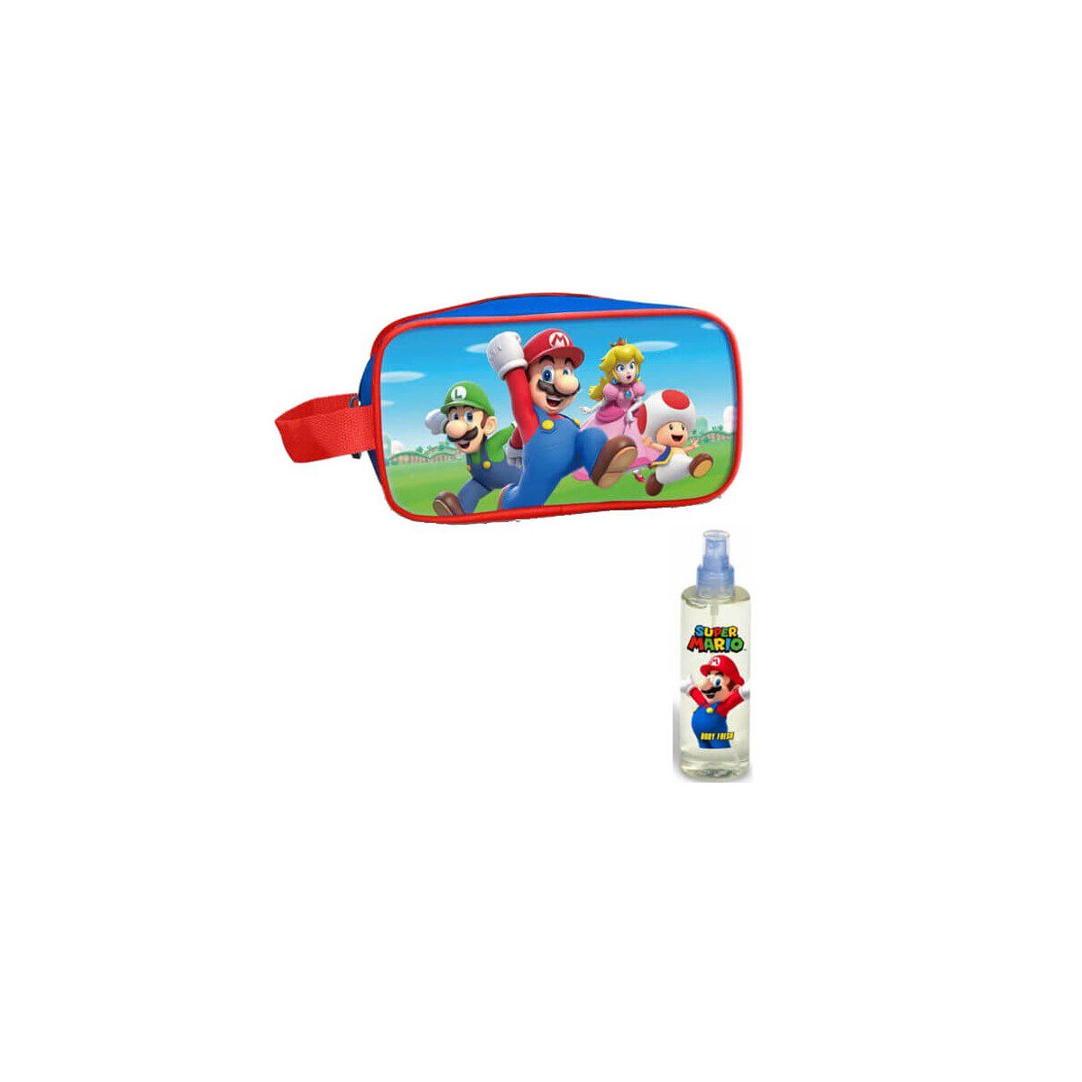super-mario-bros-colonia-spray-100ml-spray-e-bustina Super Mario Bros Set 2 Pieza - Imagen 1