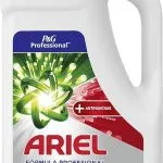 Ariel Professional Detergente Líquido Para Lavadora + Quitamanchas, 100 Lavados, 5l