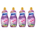Asevi Sensations Zen, Suavizante 4x60 Dosis Total 240 Lavados, Pack Ahorro, Fragancia Duradera, Ropa Suave y Cuidada, Esencias Naturales Con Efecto Relajante Energizante