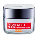 Revitalift Filler Crema Día Spf 50 | 50ML Crema de día anti-edad con protección