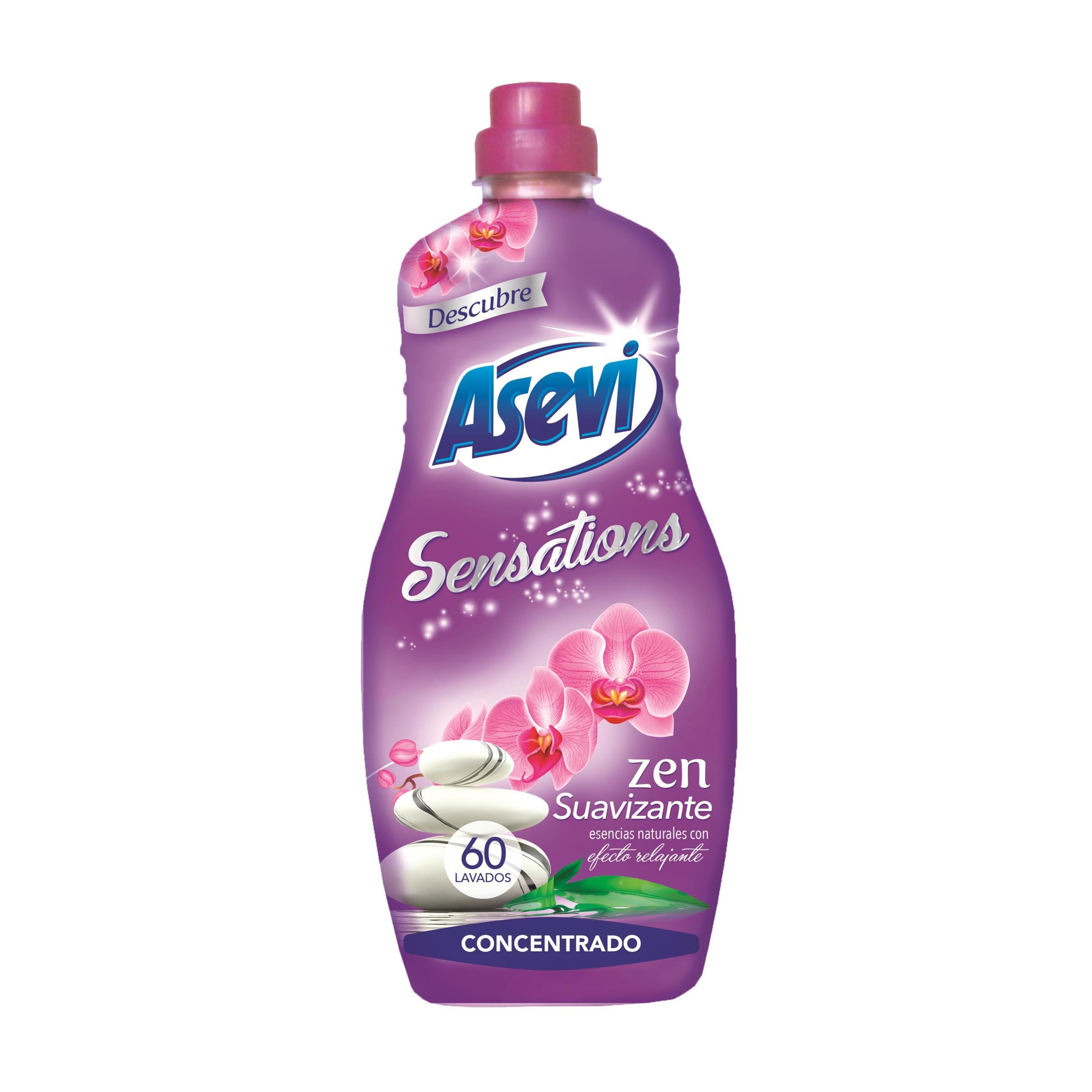 asevi-zen Asevi Suavizante Concentrado Sensation Zen 60 dosis 1320 ML - Imagen 1