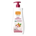 NATURAL HONEY Extra Hidratación 48H Loción corporal para piel normal y seca 600 ML con aceite de Almendras