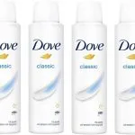 Dove Desodorante CLASSIC【200ml X 6】en spray clásico