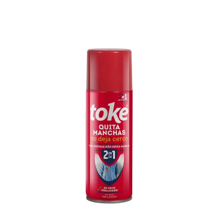 8411125153328_roua TOKE | Aerosol Quitamanchas para Ropa | Doble uso: en Seco y Prelavado | Fórmula Avanzada sin Dejar Marcas ni Cercos | 200 ml - Imagen 1