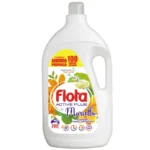 FLOTA - Detergente Líquido Quitamanchas incluso en Agua Fría para Lavadora, Ropa Blanca y de Color, Fragancia Marsella, 100 Lavados