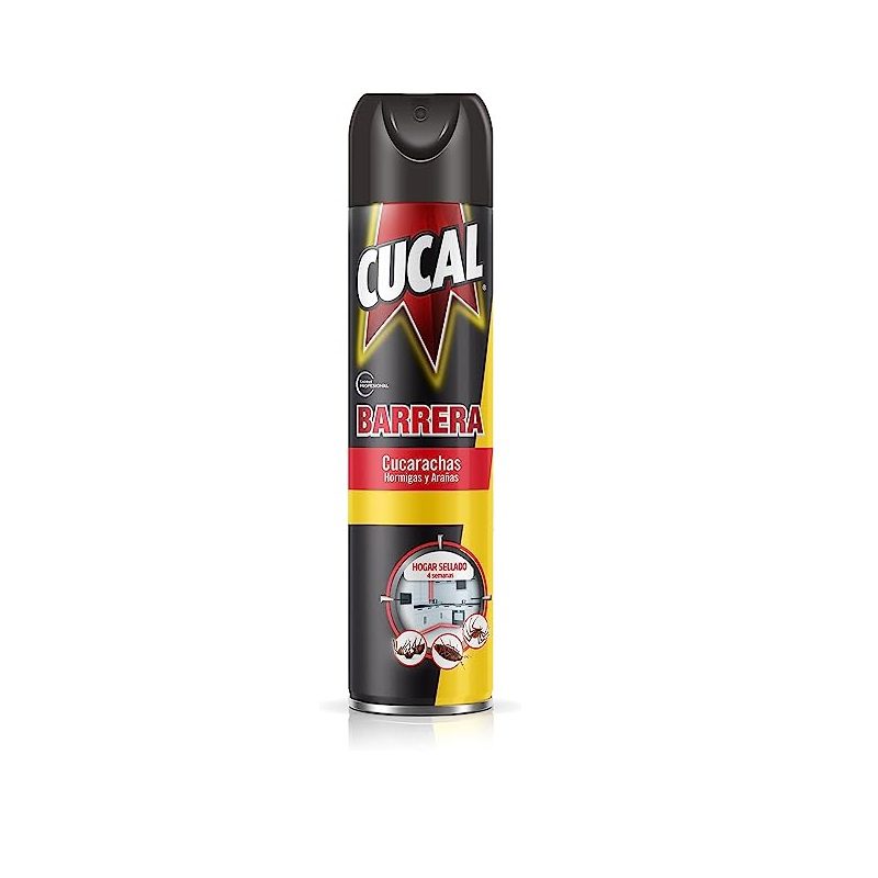 Cucal insecticida barrera spray 400ml Insecticida Cucal Cucarachas y Hormigas 400 ML - Imagen 1