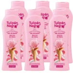 Gel de baño Tulipán Negro Besitos de Fresa【PACK Ahorro 6X650 ML】