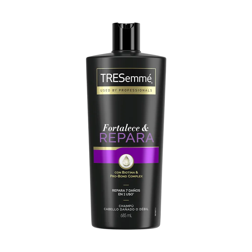 Tresemmé Repara Y Fortalece Champú 685 ml PERFUMERIA ONLINE ROUA 1 Champú fortalece & repara con biotina & pro-bond complex repara 7 daños en 1 uso Tresemmé 685 ml - Imagen 1