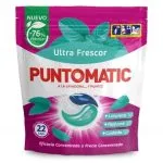 PUNTO MATIC Detergente ULTRA FRESCOR Detergente en cápsulas a máquina 22 uds