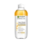 GARNIER Agua Micelar En Aceite 400 ML Limpiador facial para maquillaje waterproof