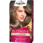 Schwarzkopf Palette Intensive Creme Color - Tinte 7.1 Rubio Medio Ceniza – Óptima cobertura de canas –Coloración Permanente de Cuidado con Aceite de Marula - Color duradero hasta 8 semanas