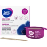 BODY NATUR Cera depilatoria DIVINA Wax para rostro, ingles y axilas con orquídea tarro 100 g