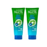 Garnier Fructis Style Gel Wet Shine 2x200 ml - Efecto Mojado con Brillo Intenso, Fijación Fuerte y Flexible, Enriquecido con Extractos de Bambú y Micro-ceras de Frutas