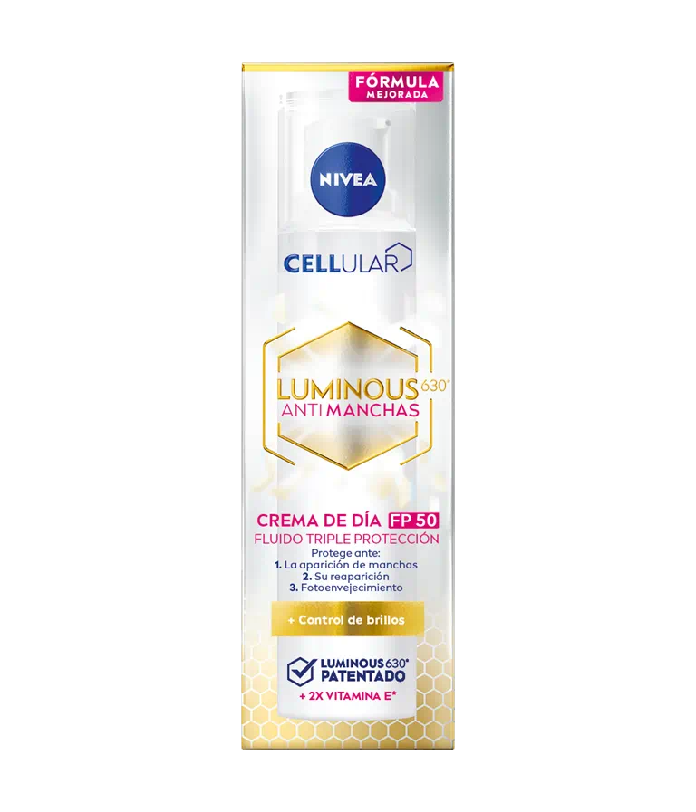 LUMINOUS630 ANTIMANCHAS CREMA DE DÍA FP50 COSMETICA LOWCOST ROUA 1 NIVEA Luminous 630 Antimanchas Crema De Día Fp50 | 40ML Crema facial de día anti-manchas - Imagen 1