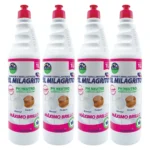 【Pack de 4 uds.】El Milagrito Limpiador Abrillantador Push Pull 1L
