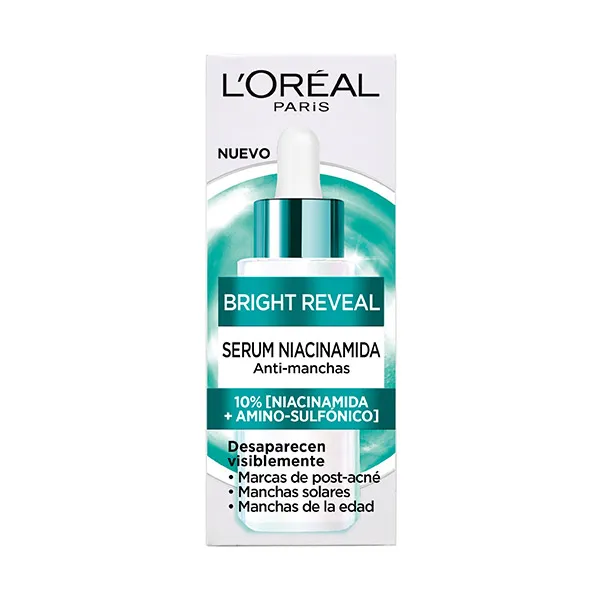 Serum Niacinamida Anti-Manchas 1 L'OREAL PARIS Bright Reveal | 30ML Sérum anti-manchas - Imagen 1
