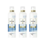 Laca Pantene Pro-V Fijación con Movimiento 3x370ml - Protección contra Humedad y UV, Anti-encrespamiento, Textura Suave y No Pegajosa