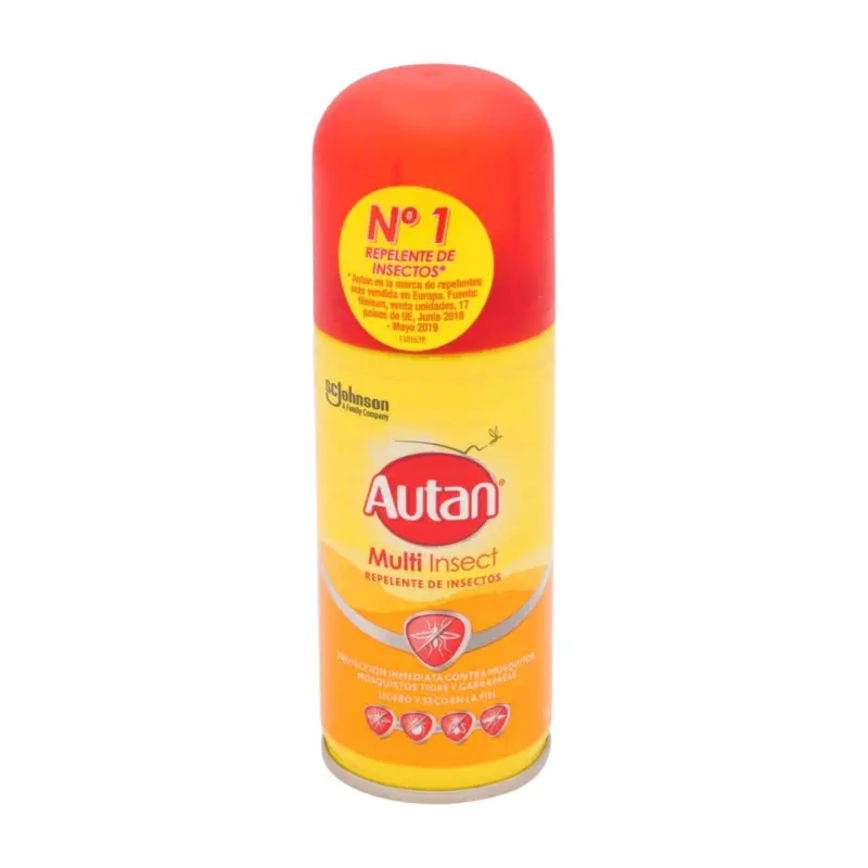 autan-protector-plus-repelente-de-mo AUTAN Multi Insect repelente de insectos spray 100 ml - Imagen 1
