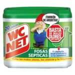 WC NET Elimina Olores Fosas Septicas 20 Capsulas x 18 Gr
