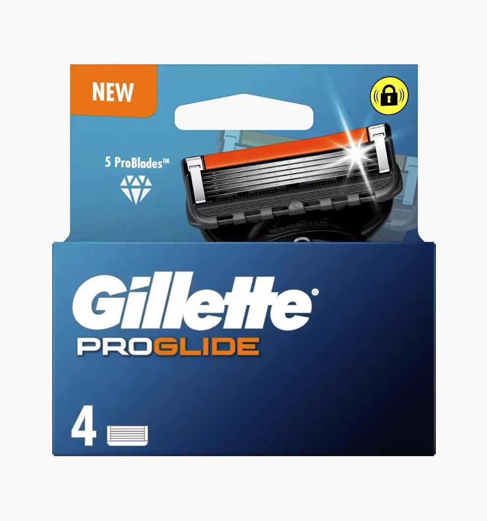 proglide-mnl-crt-variant4-dt_2x Gillette ProGlide Recambios Para Maquinilla De Afeitar Para Hombre 4 UD - Imagen 1