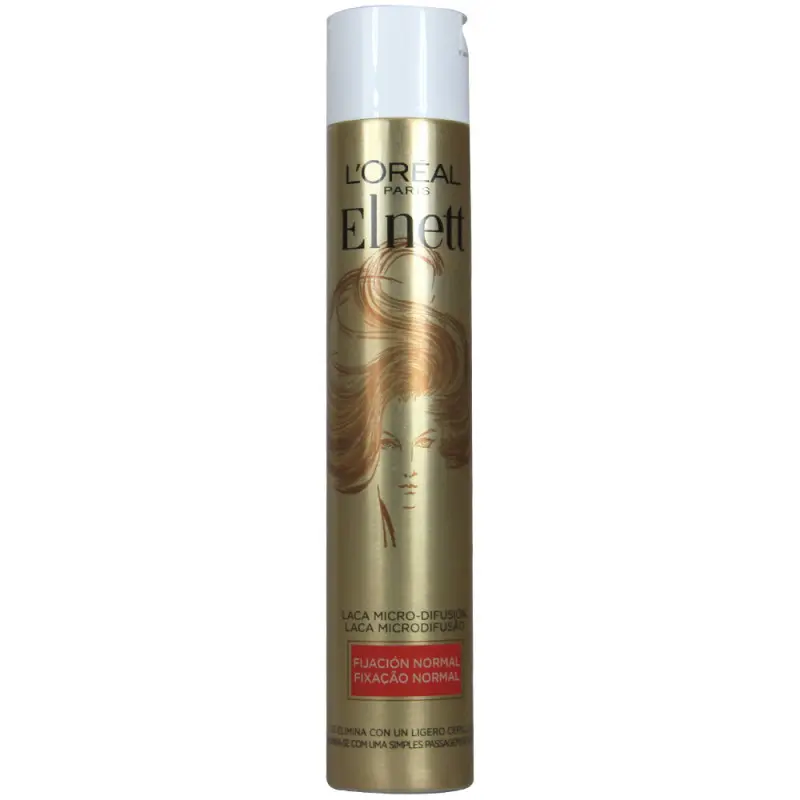 L'Oréal Elnett laca 400 ml. Fijación normal COSMETICA ROUA Laca Elnett Fijación Normal Laca 400 ML de fijación normal - Imagen 1